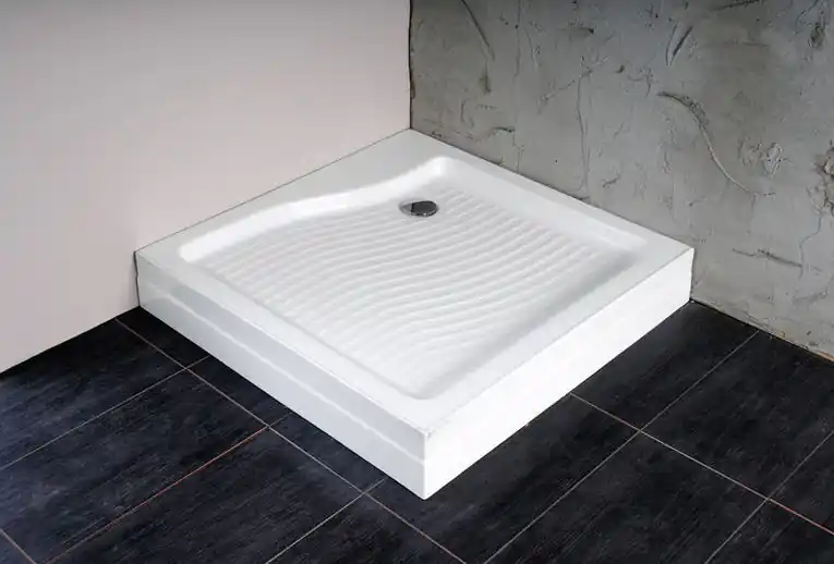 Aqualine Amanda 80x80x15cm önhordó zuhanytálca 60mm szifonnal (C82)Aqualine Utolsó esély