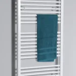 Végkiárusítás Aqualine egyenes fehér fürdőszobai radiátor (1078 W, 1690x750 mm, fehér, #ILR67)Aqualine