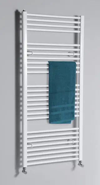 Végkiárusítás Aqualine egyenes fehér fürdőszobai radiátor (1078 W, 1690x750 mm, fehér, #ILR67)Aqualine