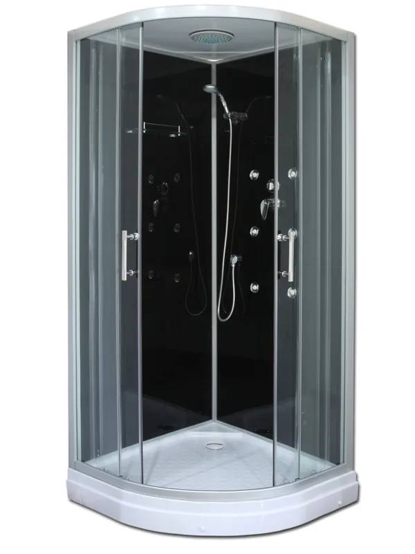 Legjobb ár Roltechnik Sani Pro Lux Black 90x90 hidromasszázs zuhanykabin (4000389)Roltechnik