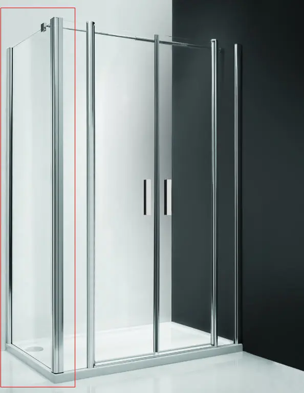 Roltechnik Tower Line UB/800 zuhanyfal (77,5-81 cm, brillant, transparent, 729-8000000-00-02)Roltechnik Szezonális akció