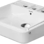 Duravit Onto 45x33,5 cm mosdó 3 csaplyukkal 263152 00 30Duravit Legkelendőbb