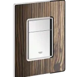 Korlátozott ajánlat Grohe Skate Cosmopolitan nyomólap fafelülettel (macassar/matt króm) 38849 HR0Grohe