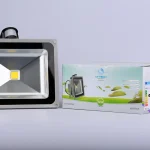 M-Tech 50W 4500lm, 230V, IP65, 3000K, meleg fehér reflektor mozgásérzékelős MTL714M-tech Akciós ár