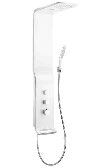 Gyors kiszállítás Hansgrohe Raindance Lift 180 2jet fehér/króm zuhanypanel falsíkon kívüli szereléshez 27008400 (27008400)Hansgrohe