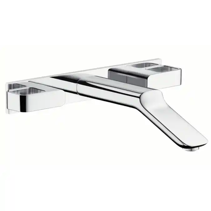 Népszerű Hansgrohe AXOR Urquiola 3-lyukú mosdócsaptelep színkészlet falsík alatti szereléshez, 228 mm kifolyóval 11043000Axor