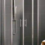HSK Style 80x80-as szögletes zuhanykabin (Átlátszó, króm)HSK Utolsó esély
