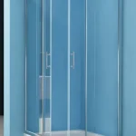 Vedd meg online Kolpa-San Q-Line TKK 75x90 szögletes zuhanykabin (silver, chinchilla)Kolpa-San