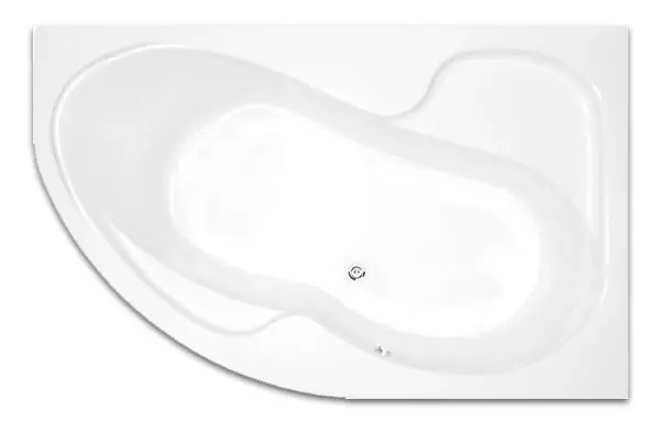 H2O Fortuna 170x100 aszimmetrikus kád, jobbos (12060)H2O Csak ma