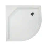 Prémium H2O Zeno Slim 80x80 negyedköríves zuhanytálca (12311)H2O