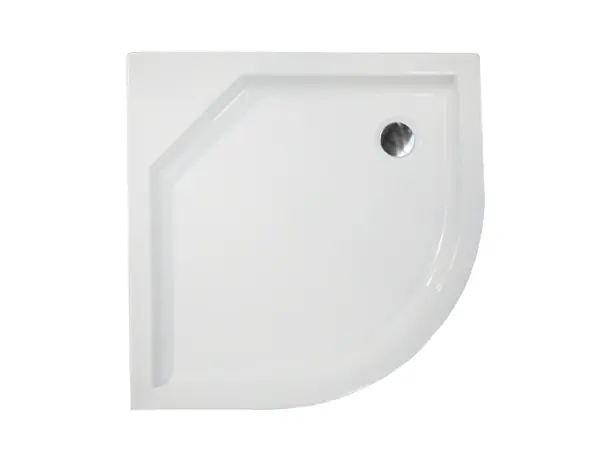 Prémium H2O Zeno Slim 80x80 negyedköríves zuhanytálca (12311)H2O