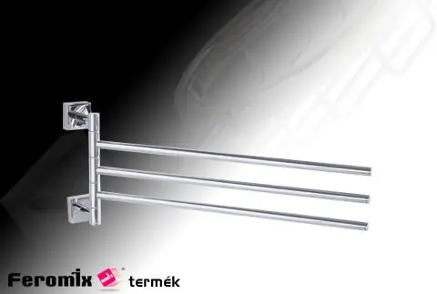 Népszerű Feromix Tower 3 ágú fali törölközőtartó 0996.1Coway
