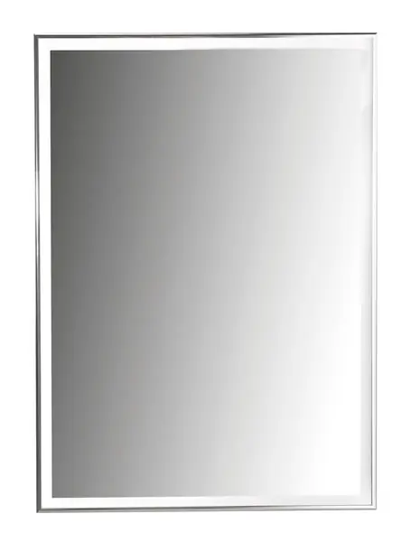 Sapho LUMINAR tükör aluminium kerettel, led világítással (70x70 cm, #NL558)Sapho Ajánlat