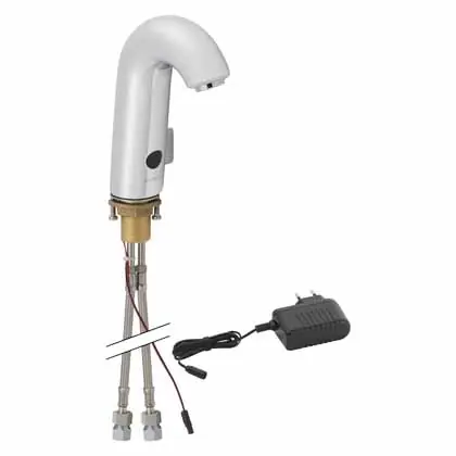 Geberit 60 típusú automata mosdócsaptelep keverővel, hálózati 115.722.21.1Geberit Gyors kiszállítás
