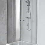 Sapho AQUALINE ARLETA 80x80 íves zuhanykabin, transzparent üveggel HLS800Aqualine Végkiárusítás