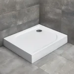 Radaway Delos D 90x75 cm -es szögletes előlapos zuhanytálca szifonnal (90x75 cm, előlapos / jobbos, #4D97514-03R)Radaway Exkluzív ajánlat