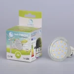 Végkiárusítás M-Tech GU10 Spot 16 LED SMD, 230V, 3W, 200Lm Meleg Fehér 3000K, 2835, MTL480 led izzóM-tech