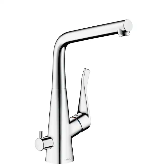 Expressz szállítás Hansgrohe Metris egykaros konyhai csaptelep, elzárószeleppel 14888 000 (1488800)Hansgrohe