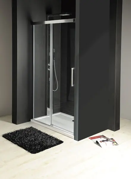 Alacsony ár Sapho FONDURA 130 cm-es lassú záródású zuhanyajtó (GF5013)Sapho