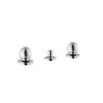 Népszerű Bugnatese Axo Minerato 622MCR Álló 3 üléses bidet csaptelep CR / KRÓMBugnatese