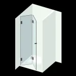 Azonnali szállítás Varioglass Globus 107 70x200 cm-es Zuhanyajtó (savmart üveg, 70x200 cm)Varioglass