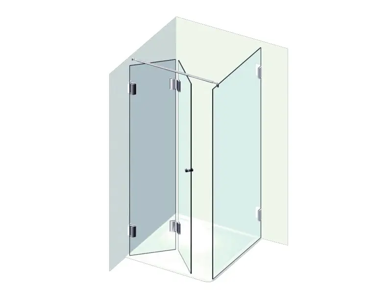 Varioglass Globus 207 80x100 cm-es Zuhanykabin (80x100x200 cm, víztiszta üveg)Varioglass Csak ma