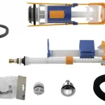 Ajánlat Sapho KERASAN öblítőmechanika monoblokkos tartályhoz, króm 750990Sapho