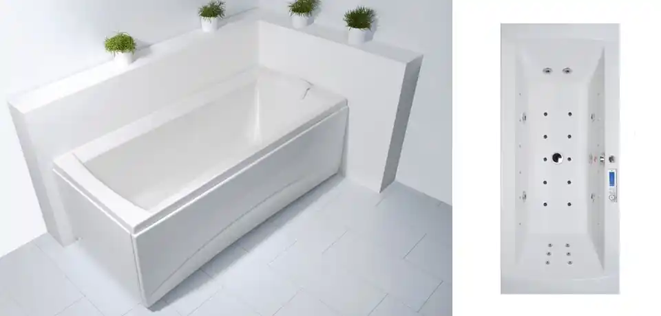 Utolsó esély Wellis Vitalia 160x75x63 egyenes kád AK00267Wellis