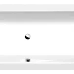 Akció Sapho POLYSAN CLEO 180x80 cm akril kád, fehér 95611Polysan