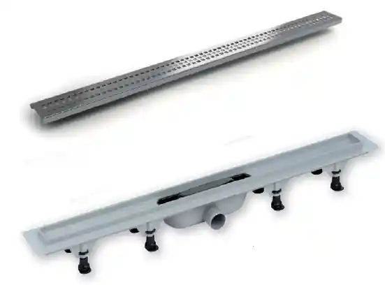Népszerű Roltechnik ZUHANYFOLYÓKA ROZSDAMENTES EGYENES RÁCCSAL (900 mm, #RMF-1/900)Roltechnik