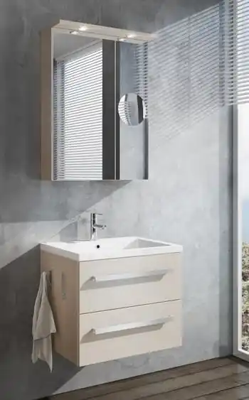 Tboss Modena 60 fürdőszobabútor komplett szett (sonoma, #pipere tükörrel)Tboss Árcsökkenés