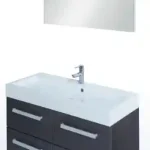 Ajánlat Tboss Orinoko 100 fürdőszobabútor komplett szett (venge, #sima tükörrel)Tboss