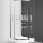 Sani Pro Austin 80x80 negyedköríves zuhanykabin (silver, print, N0128)Roltechnik Biztonságos fizetés