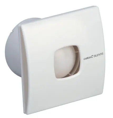 Cata Silentis 12 T fehér, időzítős fürdőszobai ventilátor (01081000)Cata Expressz kézbesítés