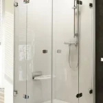 Vedd meg online Ravak Brilliant BSKK4 90x90 cm-es négyrészes, negyedköríves zuhanykabin (B SET -zsanér nélkül) (Átlátszó, 88,3-89,5x88,3-89,5 cm, #3U277A00Y1)Ravak
