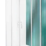 Ajánlat Roltechnik Proxima Line PXS2P 80 cm-es négyszögletes zuhanykabin (egyik fele-jobboldali rész) kétrészes tolóajtóval (78,5-81x185 cm, brillant, transparent, 538-8000000-00-15)Roltechnik