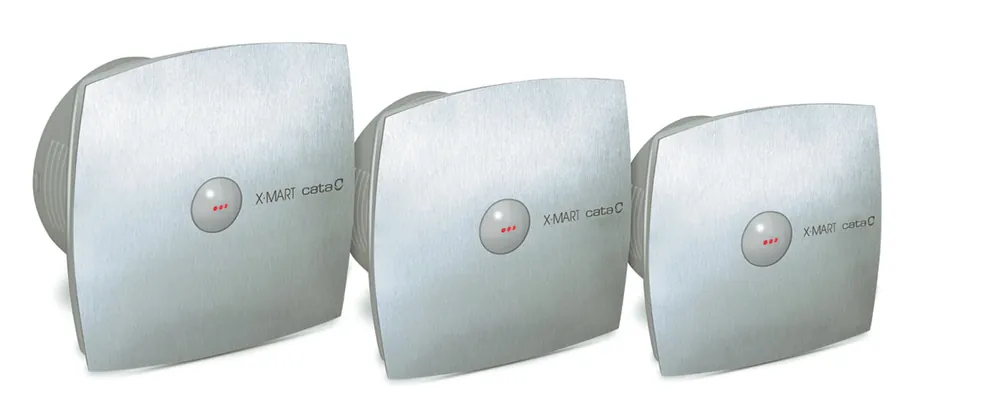 Vedd meg most Cata X-MART 15 MATIC H páraérzékelős, inox fürdőszobai axiál ventilátor 01067000Cata