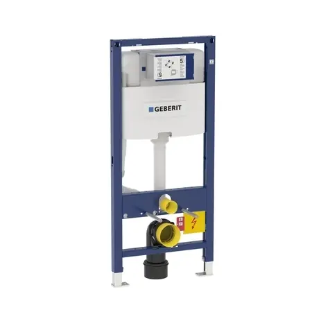 Utolsó esély Geberit Duofix szerelőelem fali WC részére, Omega öblítőtartállyal, 112 cm magas, elölről működtethető 111.060.00.1Geberit