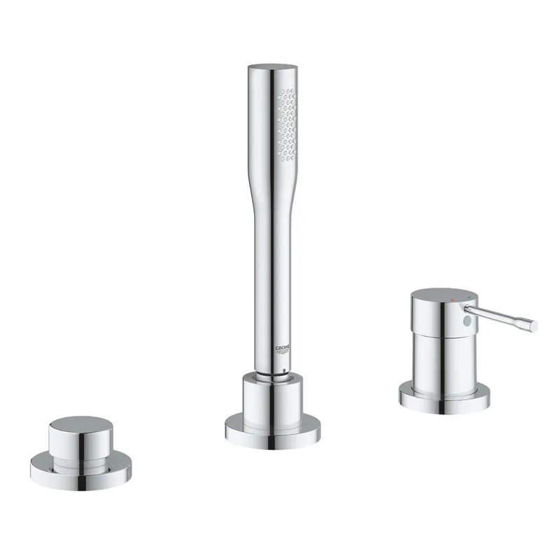 Alacsony ár Grohe Essence New 3-lyukas, egykaros kádkombináció 19976 001 (19976001)Grohe
