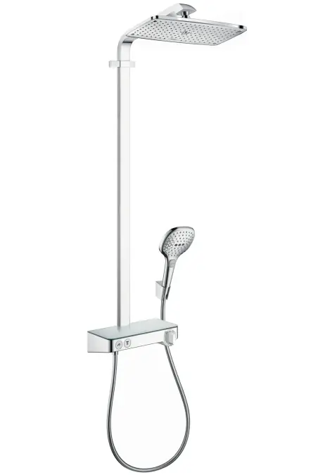 Gyors kiszállítás Hansgrohe Raindance Select E 360 ST Showerpipe EcoSmart 9 l/perc, króm 27287 000 (27287000)Hansgrohe