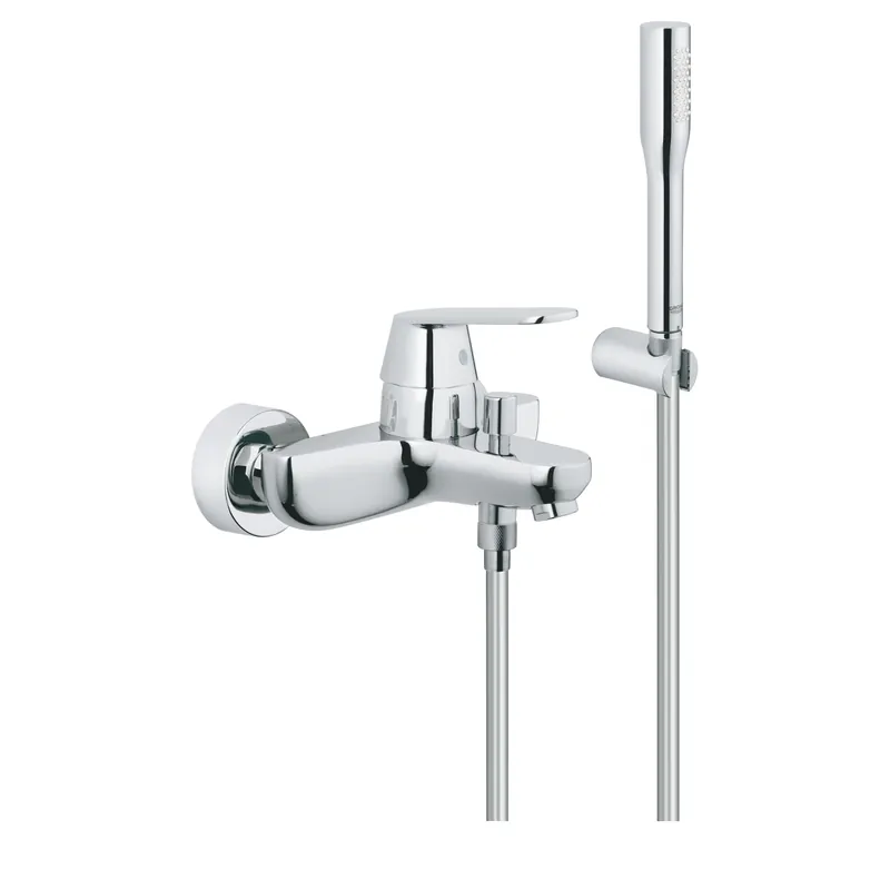 Biztonságos vásárlás Grohe Eurosmart Cosmopolitan egykaros kádcsaptelep zuhanyszettel 32832 000 (32832000)Grohe