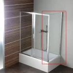 Legkelendőbb Polysan DEEP oldalfal 75x150 cm, transzparent (MD3115)Polysan