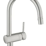 Grohe Minta egykaros mosogató csaptelep kihúzható zuhanyfejjel 32321 DC0 (32321DC0)Grohe Vedd meg online