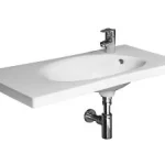 Jika Tigo 80x38,5 cm-es ráépíthető mosdó H8122180001061 (8.1221.8.000.106.1)Jika Végkiárusítás