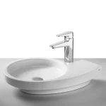 Népszerű Roca Urbi 3 58x40 cm-es pultra ültethető mosdó 327228000 (A327228000)Roca