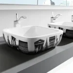 Ne maradj le Roca Urban 40x40 cm-es pultra ültethető porcelán mosdó, New York A32765U00URoca