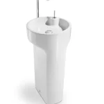 Kihagyhatatlan ajánlat Roca Amberes szabadonálló porcelán mosdó, csapteleppel 893030001Roca