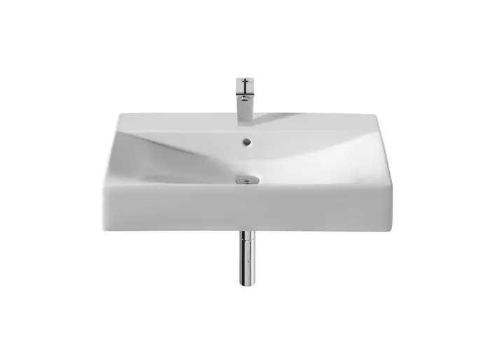 Gyors kiszállítás Roca Diverta 75x44 cm-es fali, bútorra vagy pultra ültethető mosdó A327110000Roca