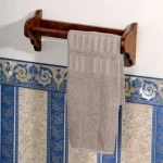 Sapho RETRO törölközőtartó, 50x17 cm, bükk (1671)Sapho Azonnali szállítás