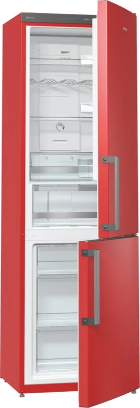 Gorenje alul fagyasztós kombinált hűtőszekrény A+, piros NRK6192JRDGorenje Vásárlói kedvenc